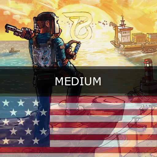 [US] Bloo Lagoon Medium